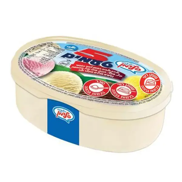 גלידות פלדמן משפחתית 5 טעמים