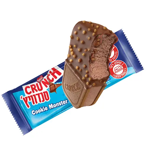 גלידות נסטלה קראנץ' סנדוויץ' קוקי מונסטר